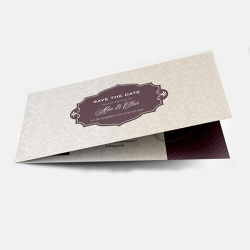 Folded Business Cards